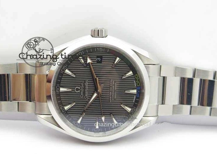 0313 Versatile Aqua Terra ‘PyeongChang 2018’ JHF Best Edition Black Dial On SS Bracelet A 8204